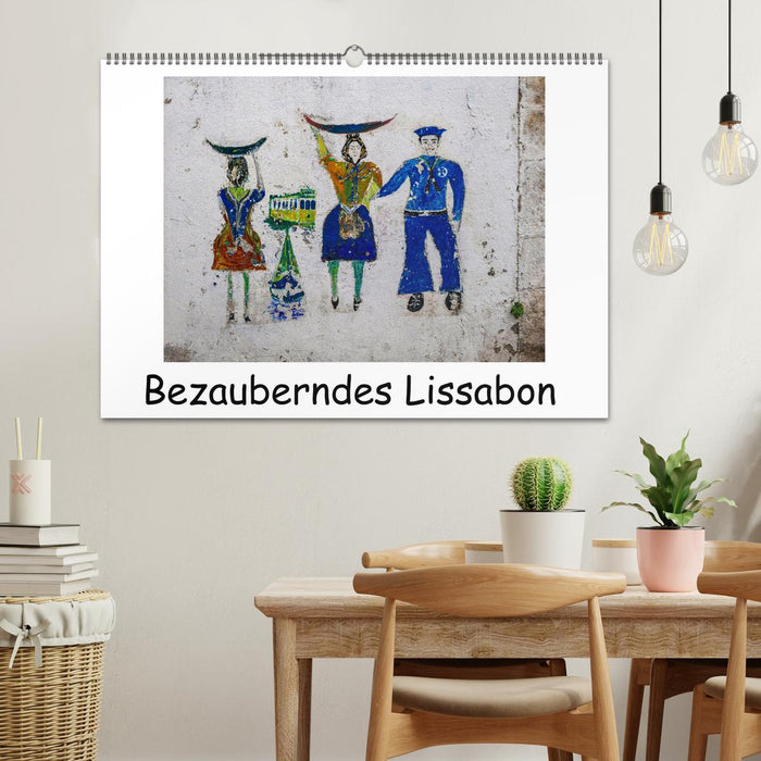 Bezauberndes Lissabon (CALVENDO Wandkalender 2026)