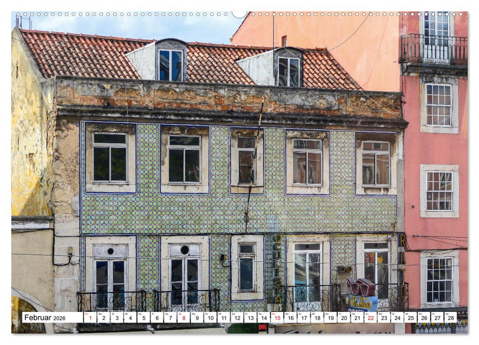 Bezauberndes Lissabon (CALVENDO Wandkalender 2026)