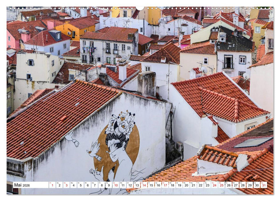 Bezauberndes Lissabon (CALVENDO Wandkalender 2026)