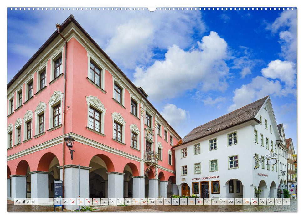 Leutkirch im Allgäu Impressionen (CALVENDO Premium Wandkalender 2026)