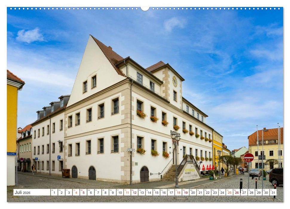 Hoyerswerda Impressionen (CALVENDO Premium Wandkalender 2026)