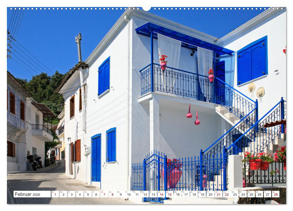 Thassos - Insel im Thrakischen Meer (CALVENDO Premium Wandkalender 2026)