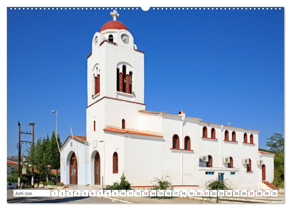 Thassos - Insel im Thrakischen Meer (CALVENDO Premium Wandkalender 2026)