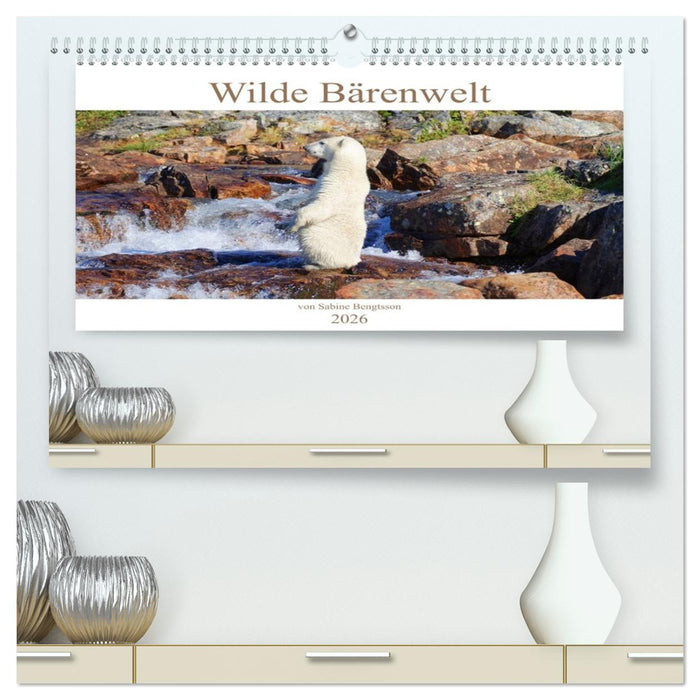 Wilde Bärenwelt (CALVENDO Premium Wandkalender 2026)