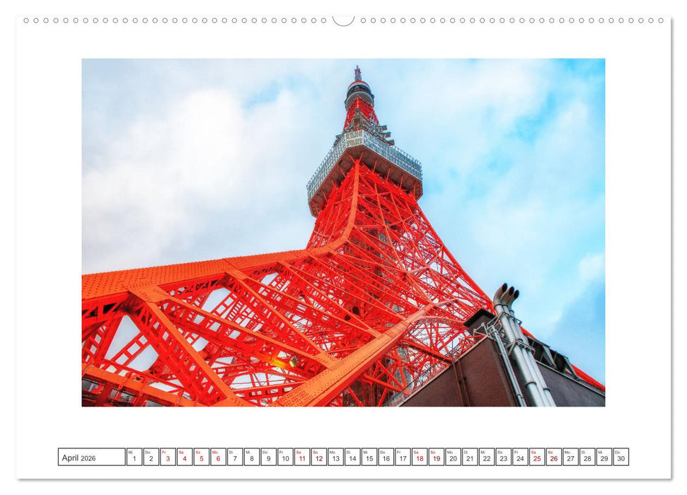 Tokio - Tradition und Moderne (CALVENDO Premium Wandkalender 2026)