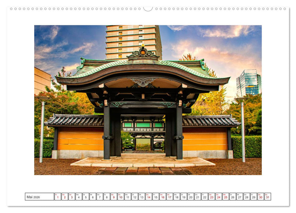 Tokio - Tradition und Moderne (CALVENDO Premium Wandkalender 2026)