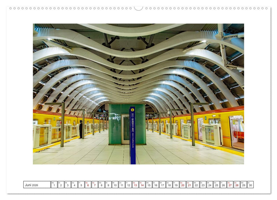 Tokio - Tradition und Moderne (CALVENDO Premium Wandkalender 2026)