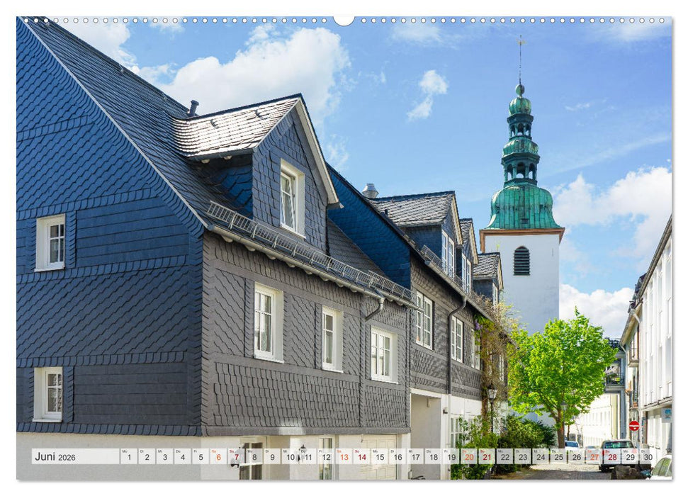 Stadt Siegen Impressionen (CALVENDO Premium Wandkalender 2026)
