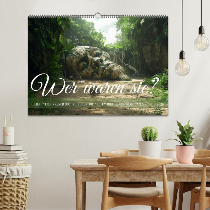 Wer waren sie? (CALVENDO Wandkalender 2026)