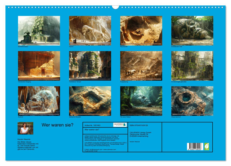 Wer waren sie? (CALVENDO Wandkalender 2026)