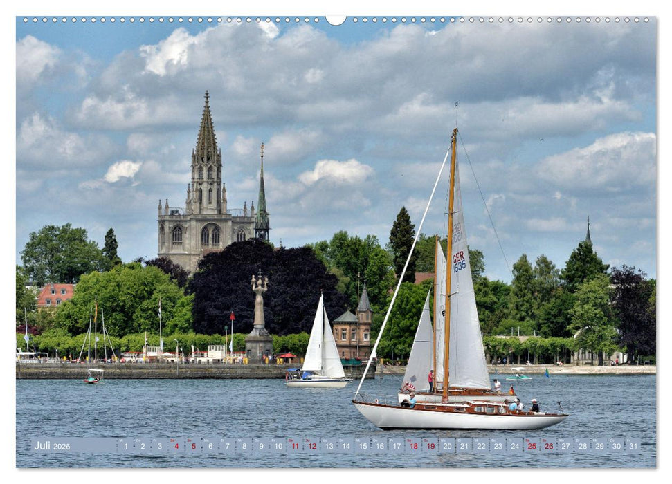 Zauberhafter Westlicher Bodensee (CALVENDO Premium Wandkalender 2026)