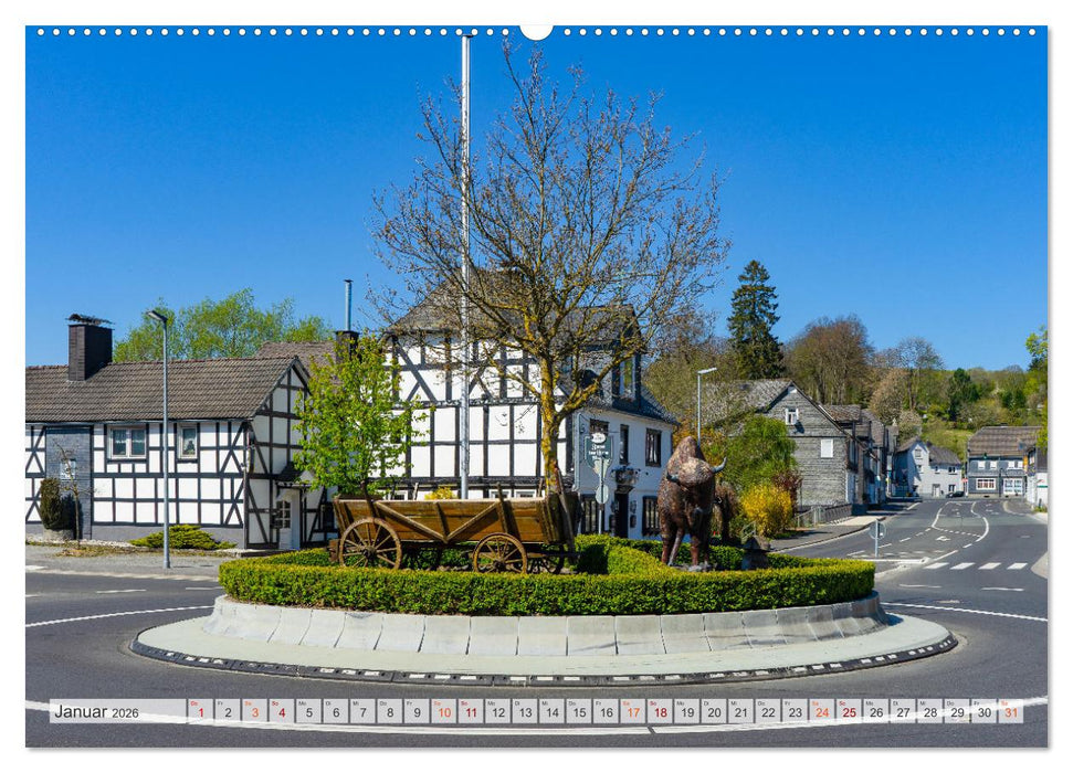 Bad Berleburg Impressionen (CALVENDO Premium Wandkalender 2026)