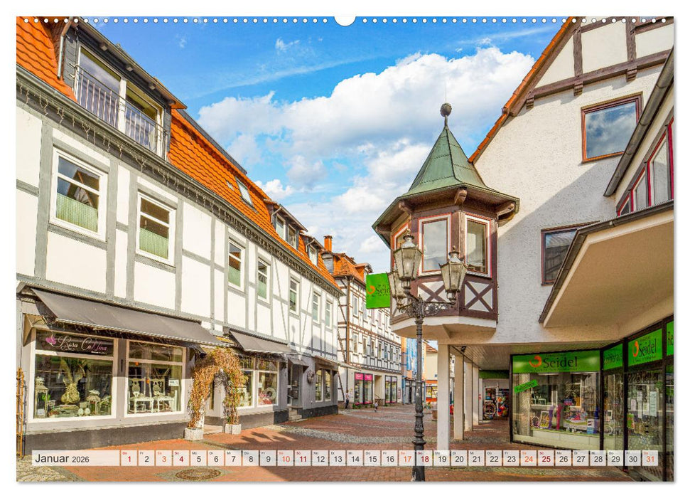 Hofgeismar Impressionen (CALVENDO Premium Wandkalender 2026)