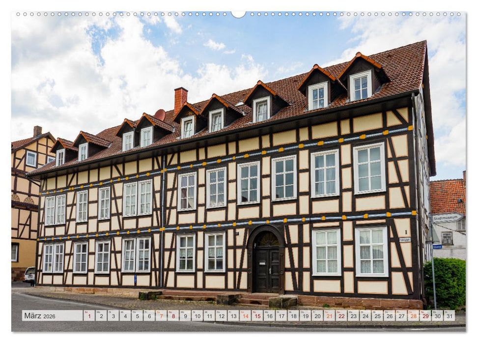 Hofgeismar Impressionen (CALVENDO Premium Wandkalender 2026)