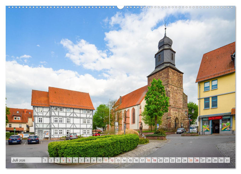 Hofgeismar Impressionen (CALVENDO Premium Wandkalender 2026)