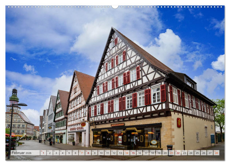 Kirchheim unter Teck Impressionen (CALVENDO Premium Wandkalender 2026)