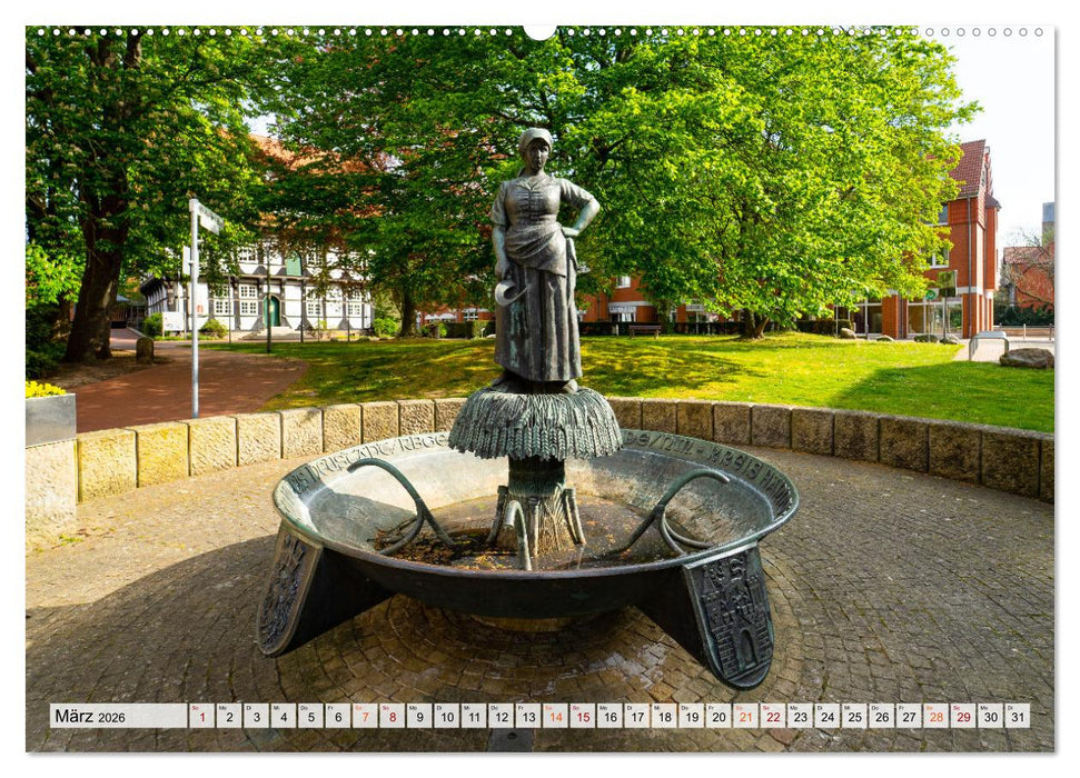 Wunstorf Impressionen (CALVENDO Premium Wandkalender 2026)