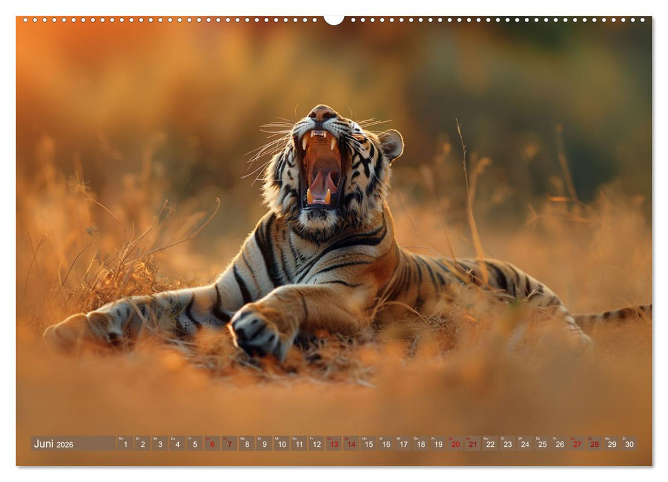 Ansteckend müde! (CALVENDO Premium Wandkalender 2026)