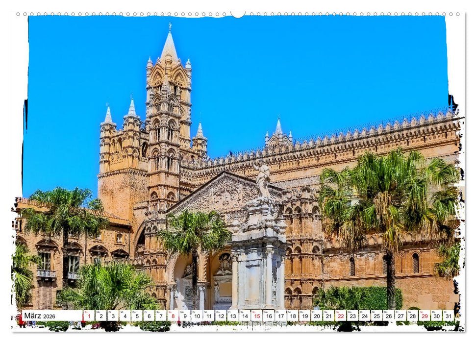 Palermo die marode Schönheit (CALVENDO Premium Wandkalender 2026)