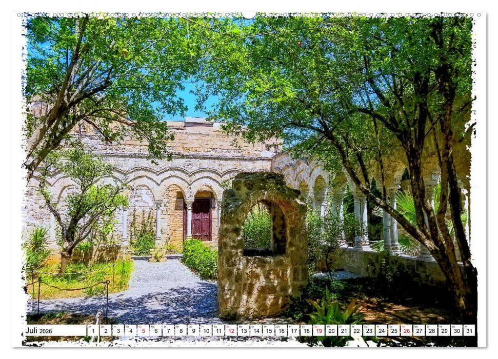 Palermo die marode Schönheit (CALVENDO Premium Wandkalender 2026)