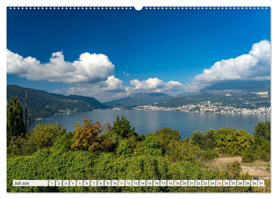 Welterbe - Die Bucht von Kotor (CALVENDO Premium Wandkalender 2026)