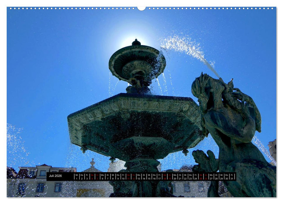 Lissabon Stadtansichten 2026 (CALVENDO Premium Wandkalender 2026)