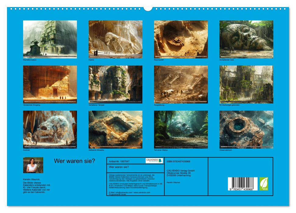 Wer waren sie? (CALVENDO Premium Wandkalender 2026)