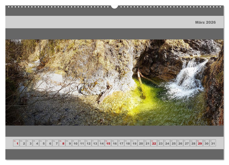 Panorama Alpen (CALVENDO Premium Wandkalender 2026)