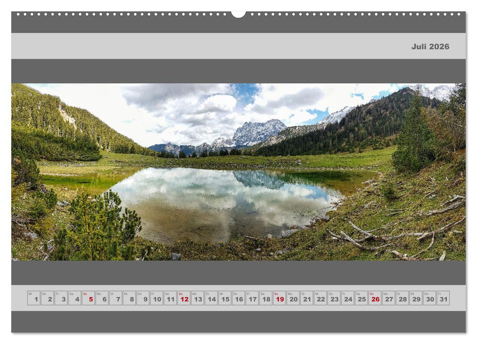 Panorama Alpen (CALVENDO Premium Wandkalender 2026)