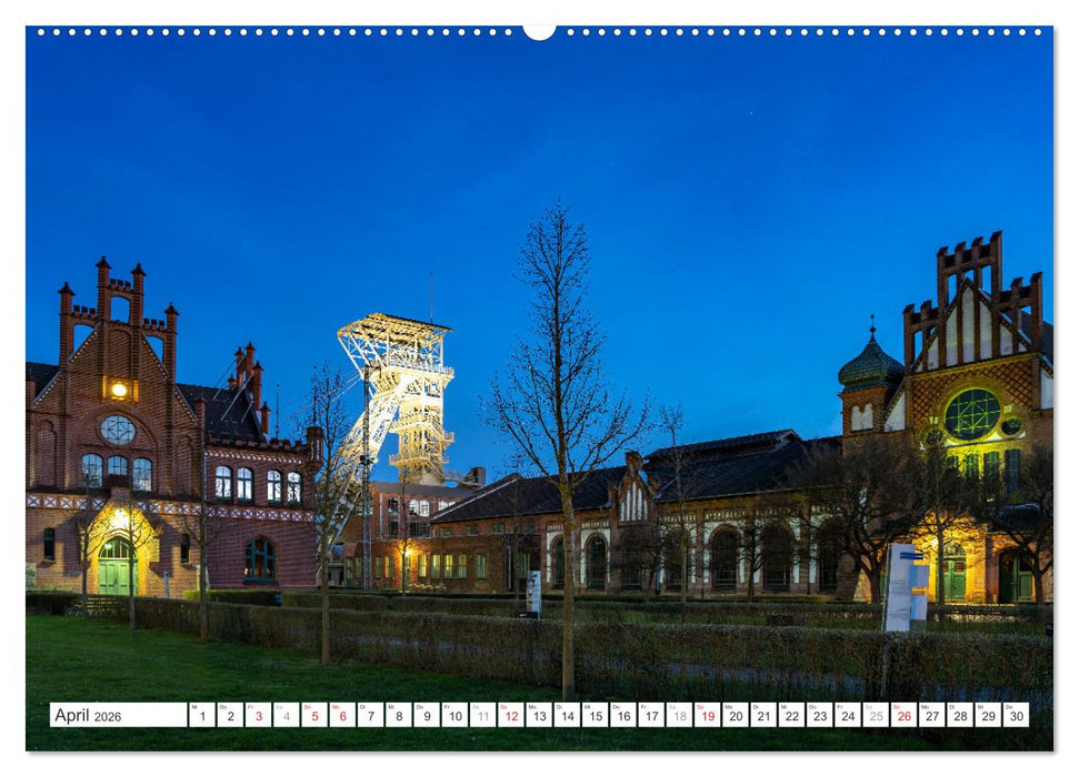 Die Zechen im Ruhrpott (CALVENDO Wandkalender 2026)