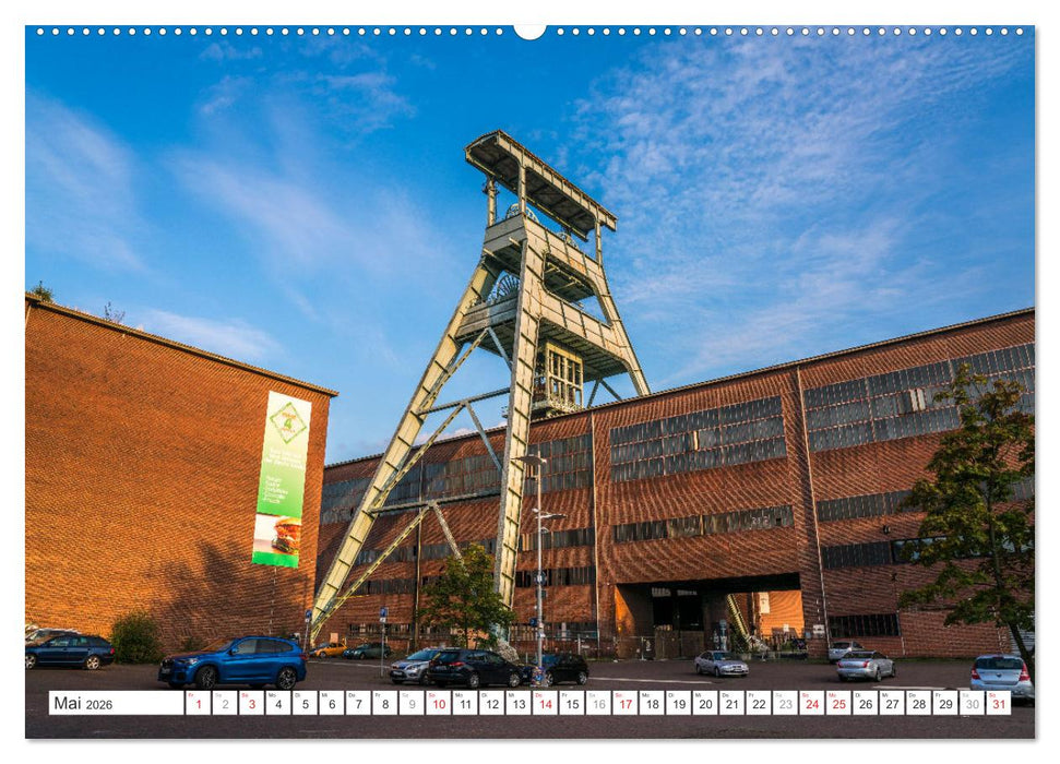 Die Zechen im Ruhrpott (CALVENDO Wandkalender 2026)
