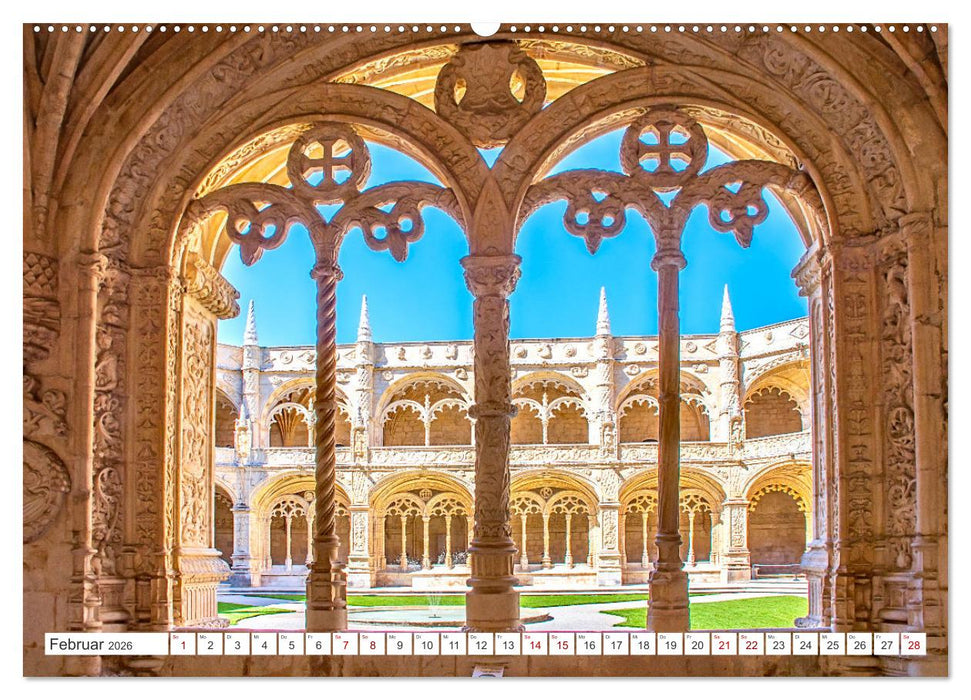 Lissabon - Stadt mit besonderem Zauber (CALVENDO Premium Wandkalender 2026)