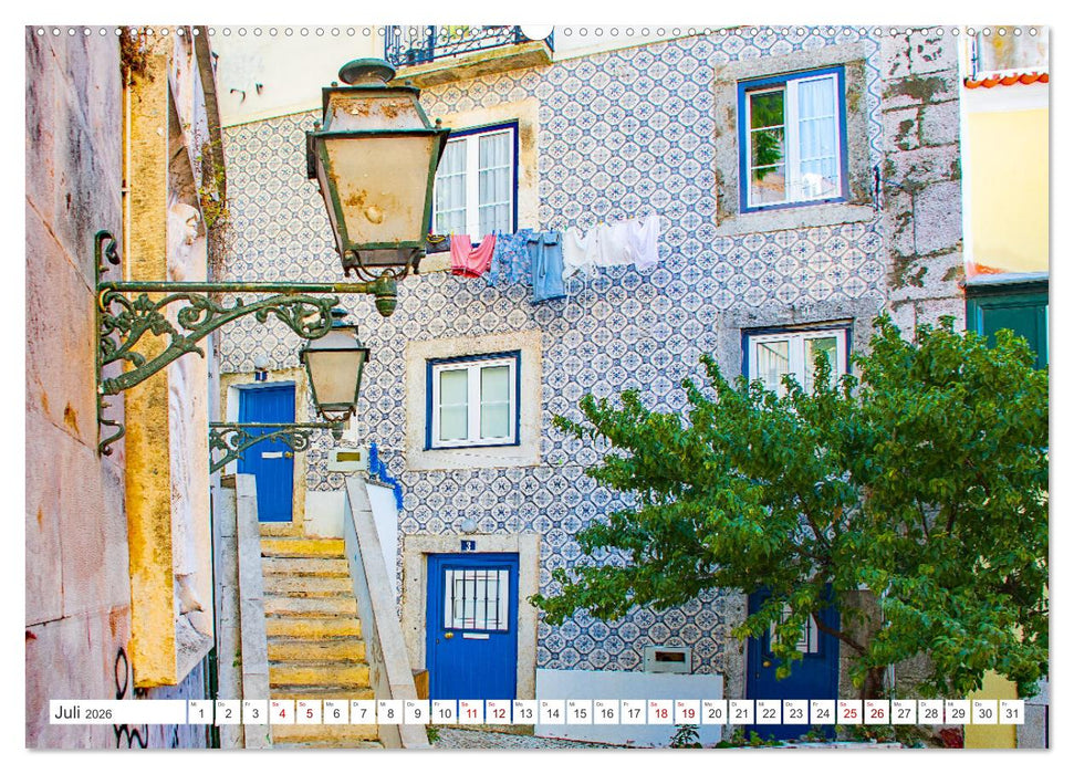Lissabon - Stadt mit besonderem Zauber (CALVENDO Premium Wandkalender 2026)