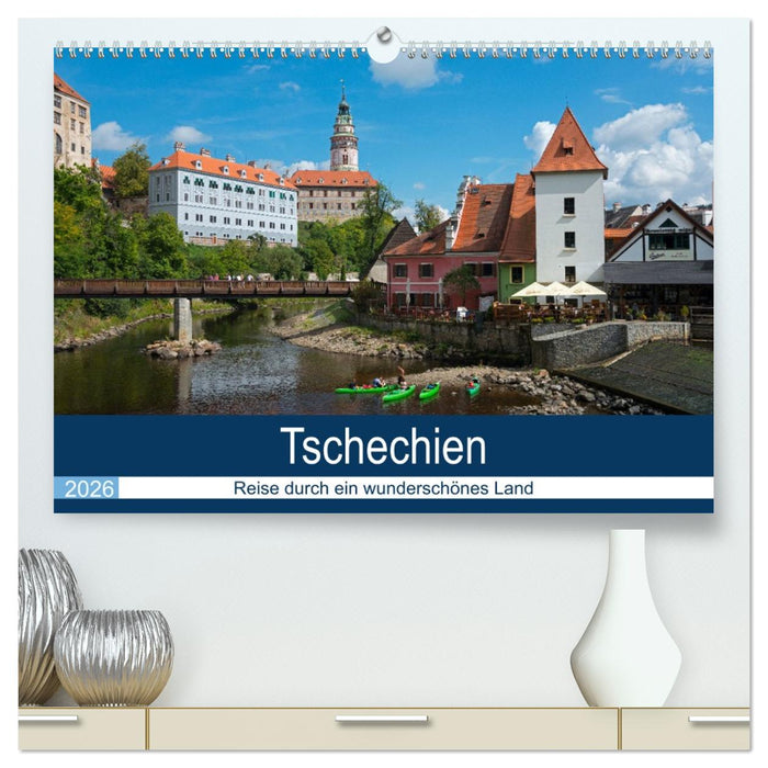 Tschechien - Eine Reise durch ein wunderschönes Land (CALVENDO Premium Wandkalender 2026)