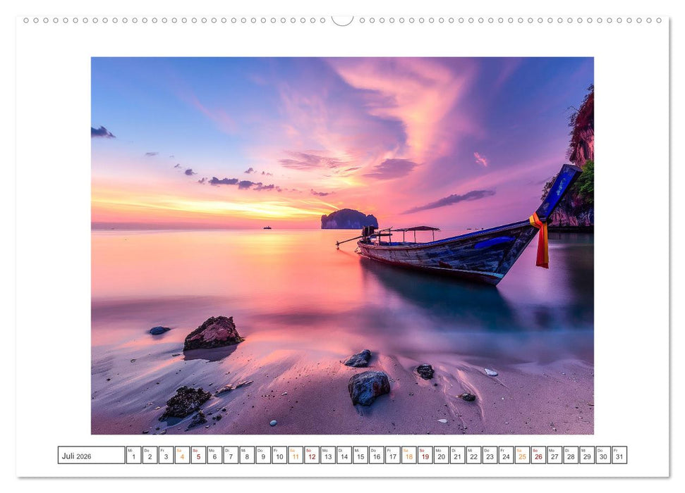 Traumhafte Strände (CALVENDO Premium Wandkalender 2026)