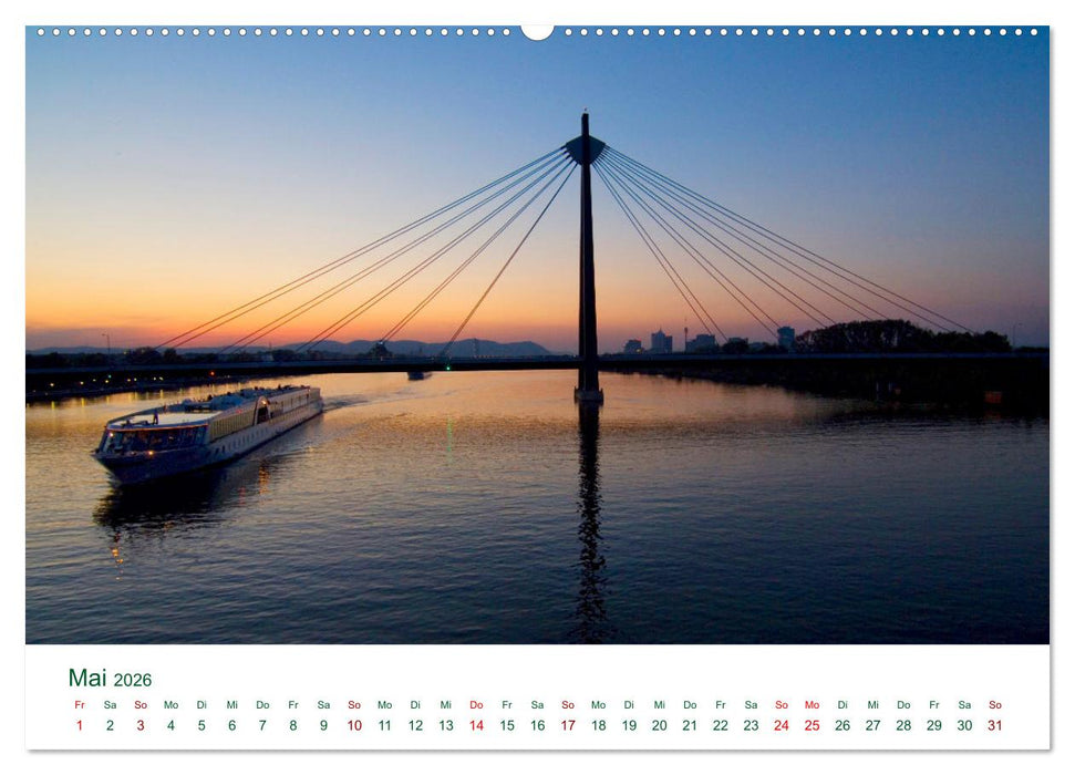Österreichs Donau (CALVENDO Premium Wandkalender 2026)