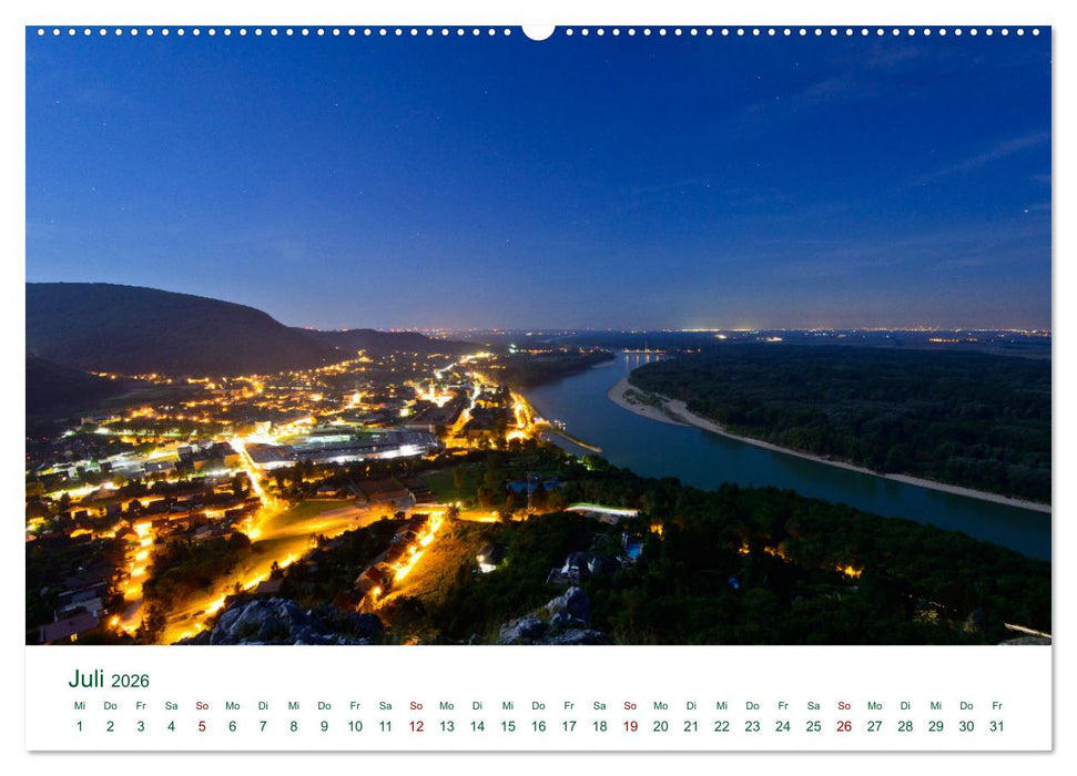 Österreichs Donau (CALVENDO Premium Wandkalender 2026)