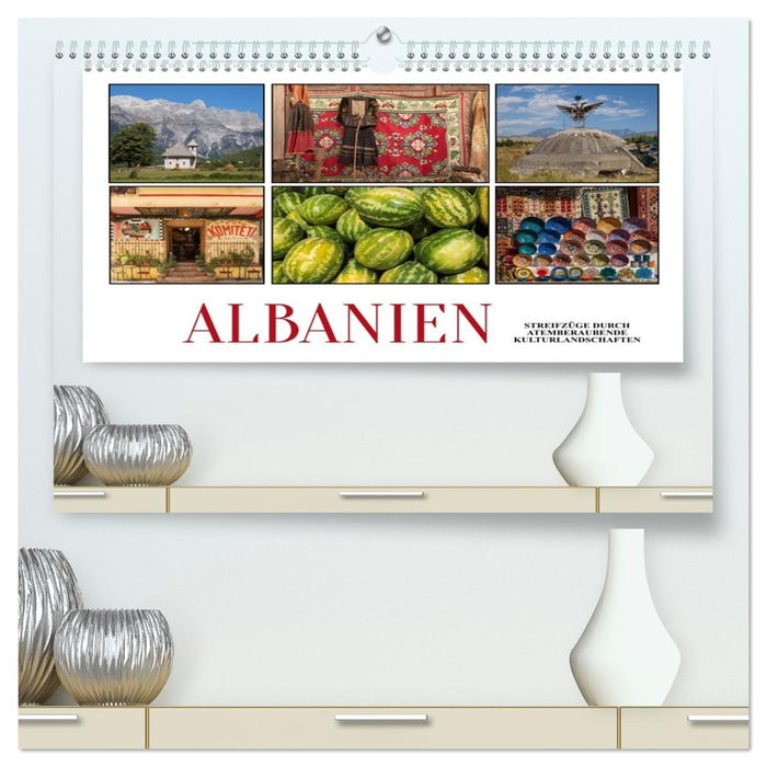 Albanien - Streifzüge durch atemberaubende Kulturlandschaften (CALVENDO Premium Wandkalender 2026)
