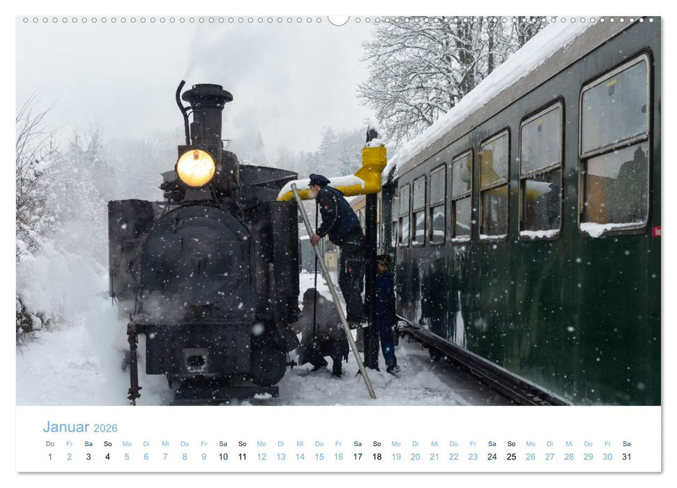 Steyrtalbahn (CALVENDO Premium Wandkalender 2026)