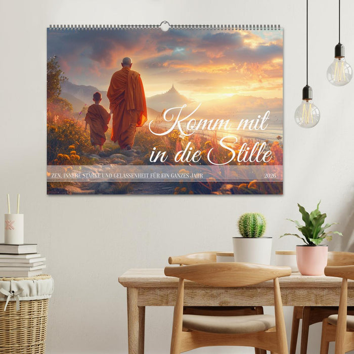Komm mit in die Stille (CALVENDO Wandkalender 2026)