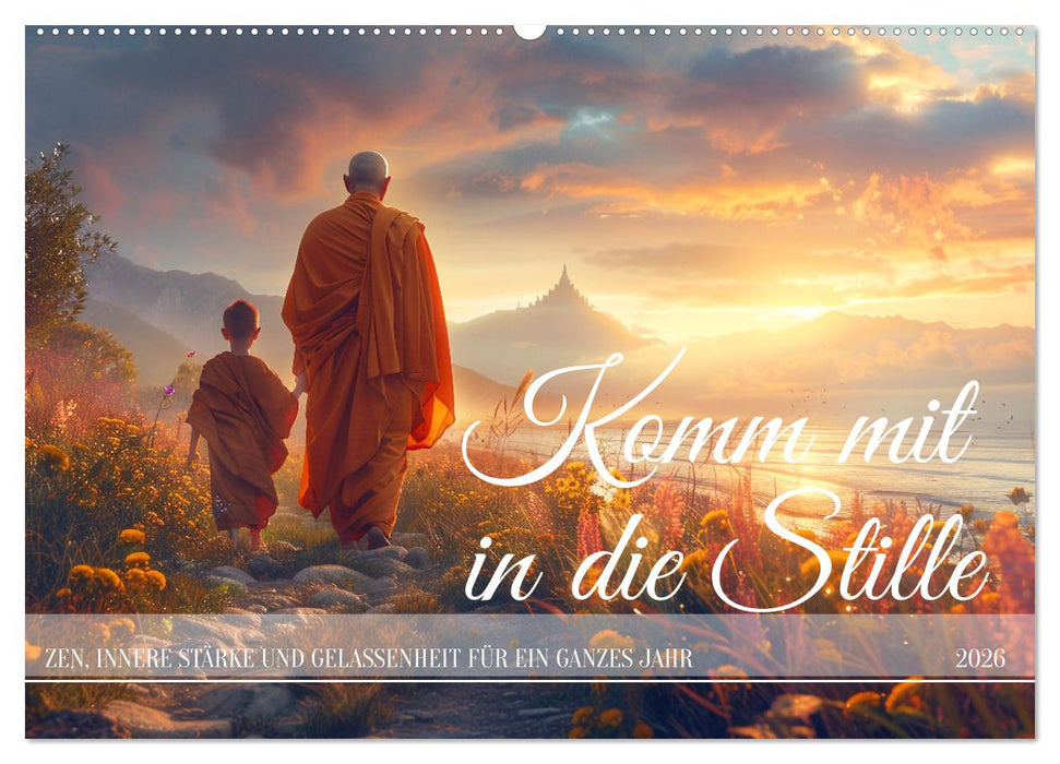 Komm mit in die Stille (CALVENDO Wandkalender 2026)