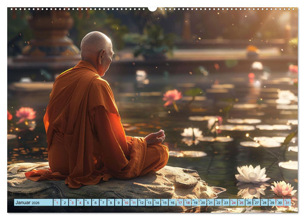 Komm mit in die Stille (CALVENDO Wandkalender 2026)