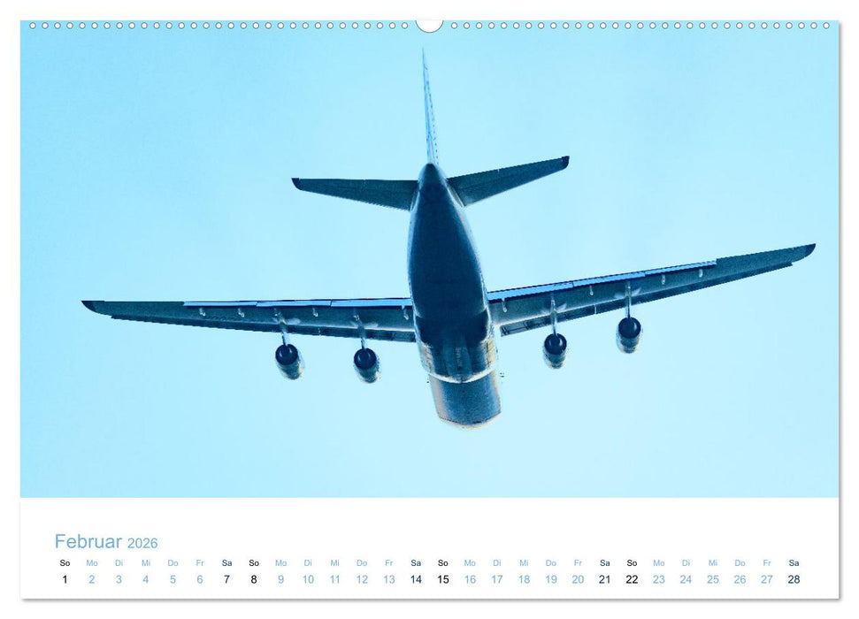 ANTONOV 124 (CALVENDO Premium Wandkalender 2026)