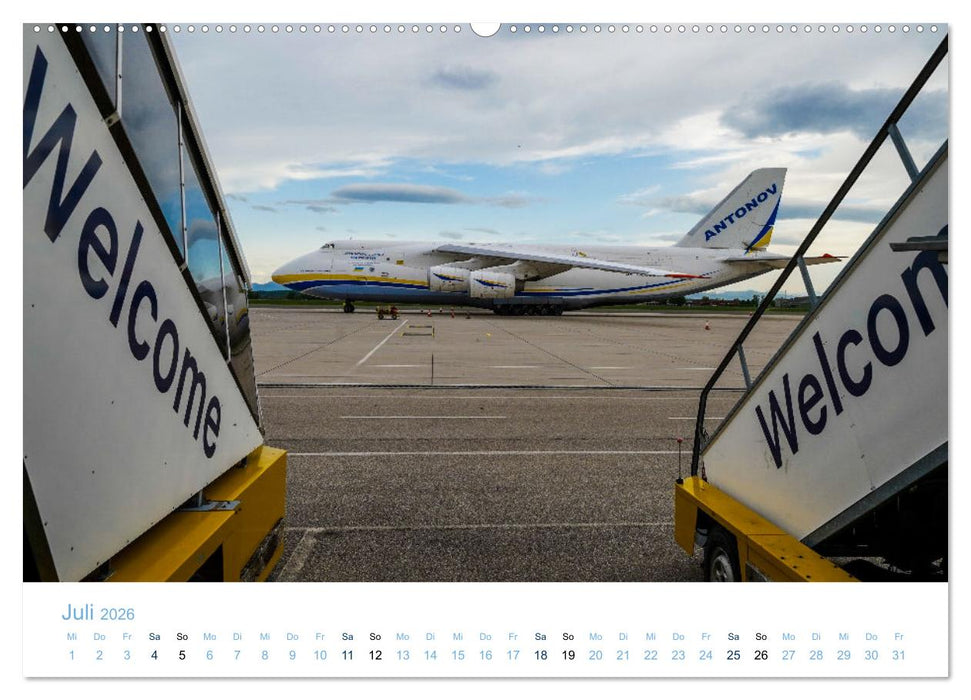 ANTONOV 124 (CALVENDO Premium Wandkalender 2026)
