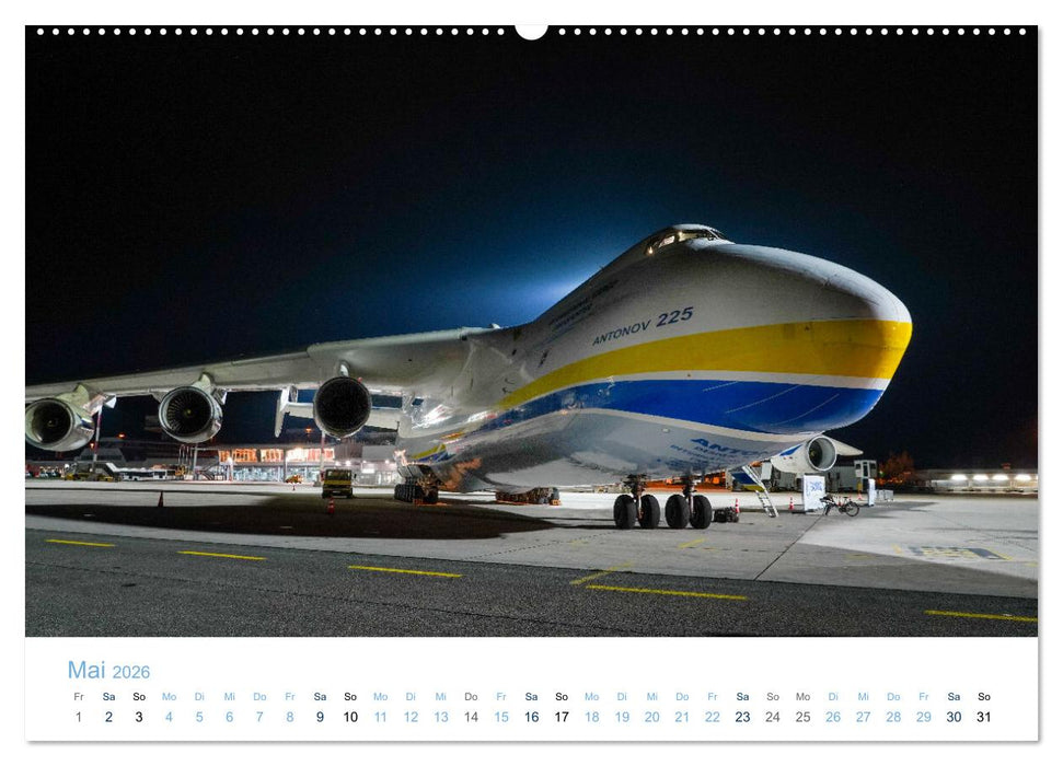 ANTONOV AN-225 "MRIJA" (CALVENDO Premium Wandkalender 2026)