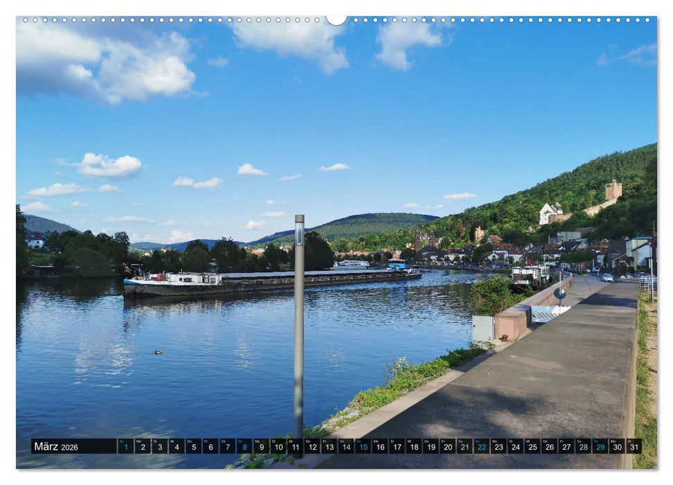 Wanderbares Miltenberg (CALVENDO Premium Wandkalender 2026)
