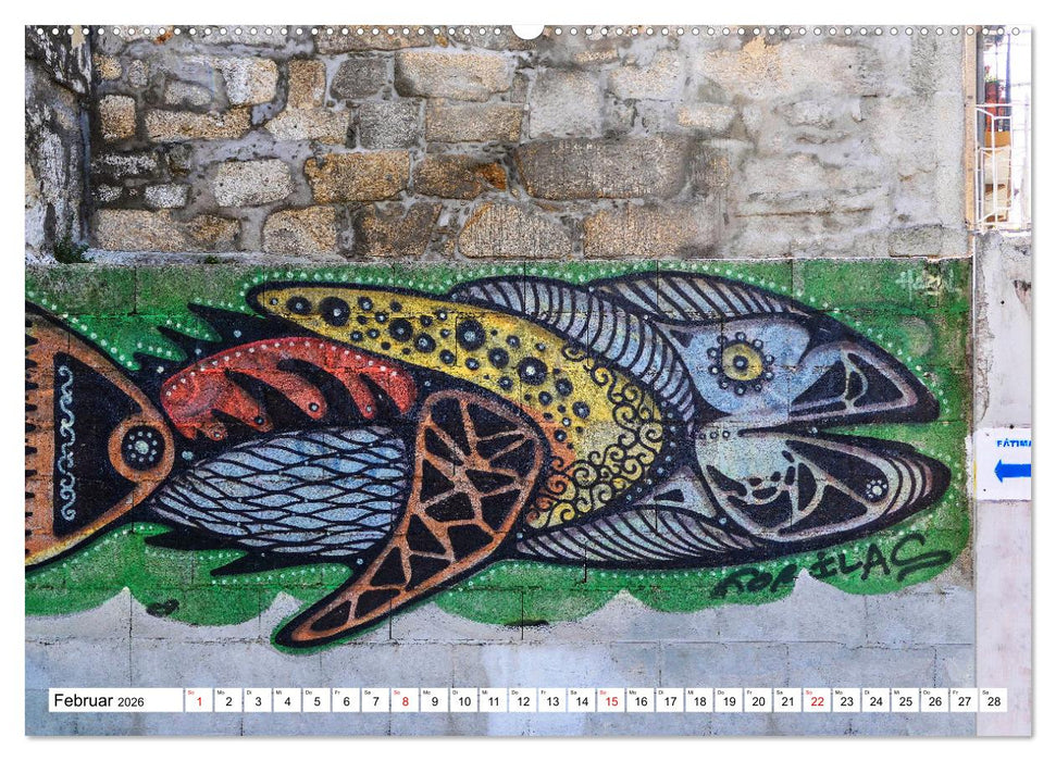 Porto - Charme am Douro (CALVENDO Premium Wandkalender 2026)