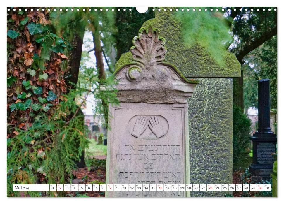 Jüdische Friedhöfe in Deutschland (CALVENDO Wandkalender 2026)