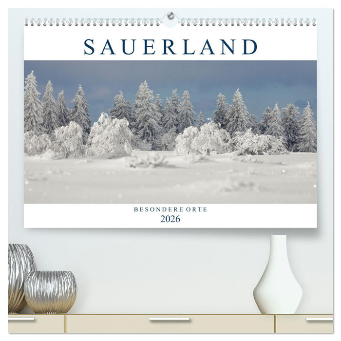 SAUERLAND – Besondere Orte (CALVENDO Premium Wandkalender 2026)
