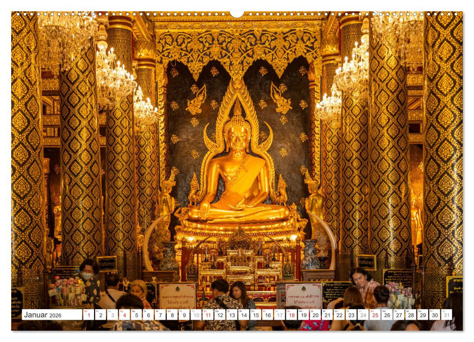 Siddhartha Gautama - Buddha (CALVENDO Wandkalender 2026)